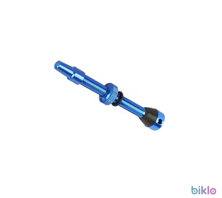 7. Valva Tubeless Presta, 44 mm cu 5 iesiri de aer , Negru , Albastru , Rosu , Mov , Verde , Portocaliu