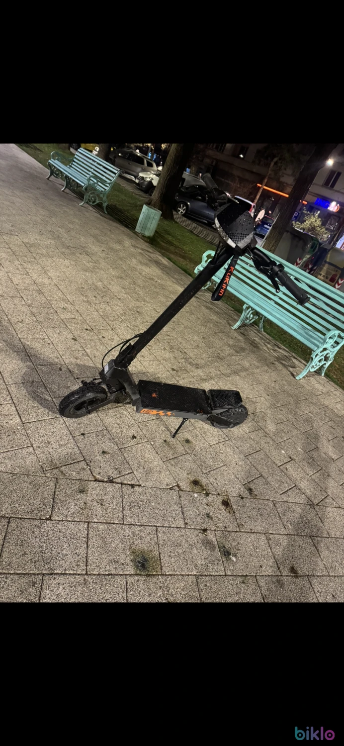 2. Kukirin g2 2025 1200km puțin vopsit negru