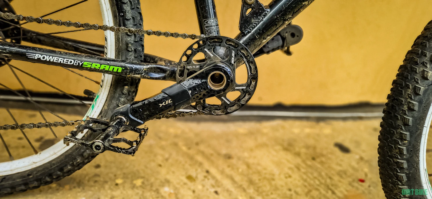 2. Bicicleta copii full suspension 24" custom build