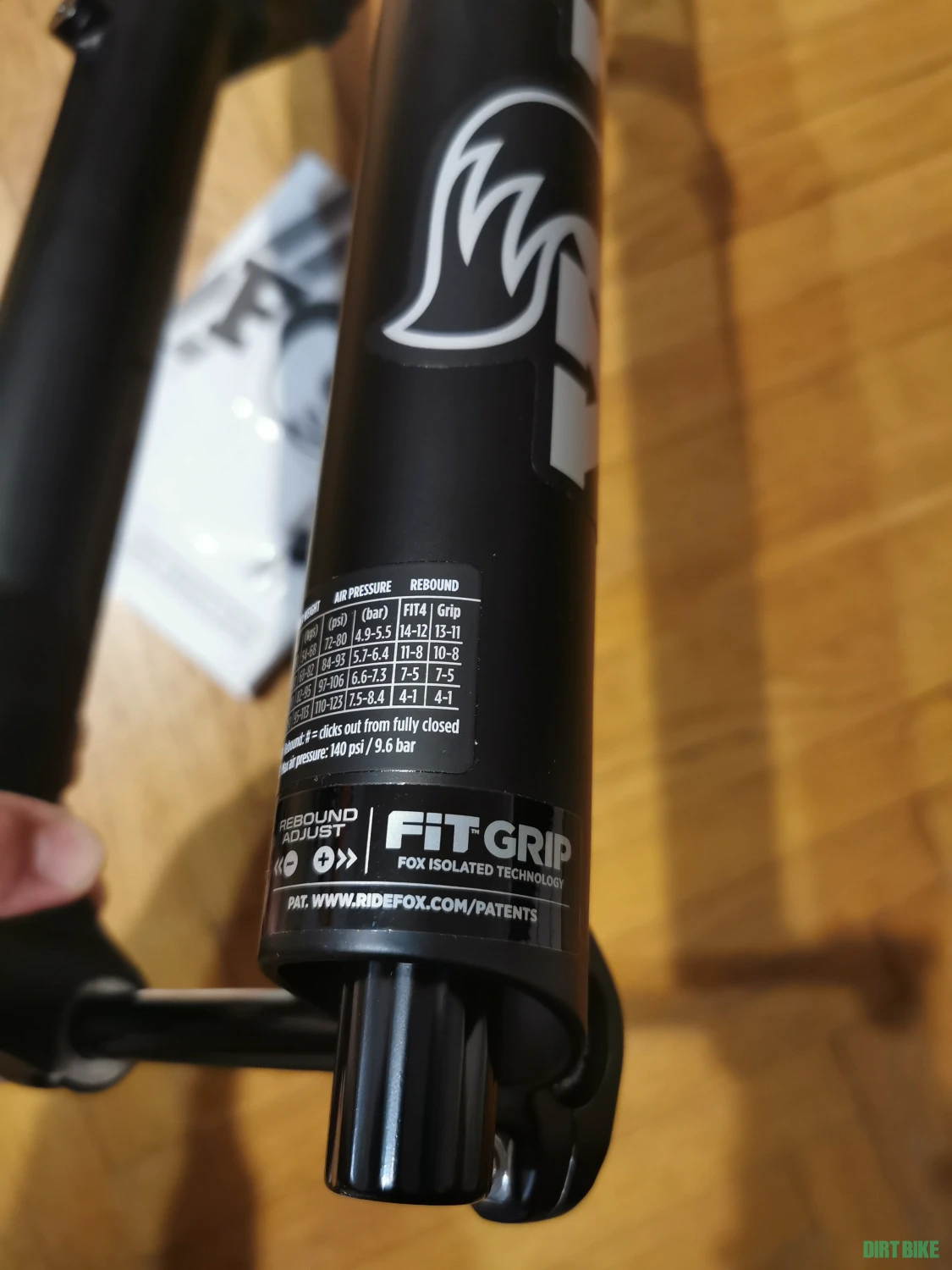 5. Fox 38 Float Performance - 29" / 27.5+", Boost, E-Optimized, 170mm, FiT Grip 3Pos * NOUA *