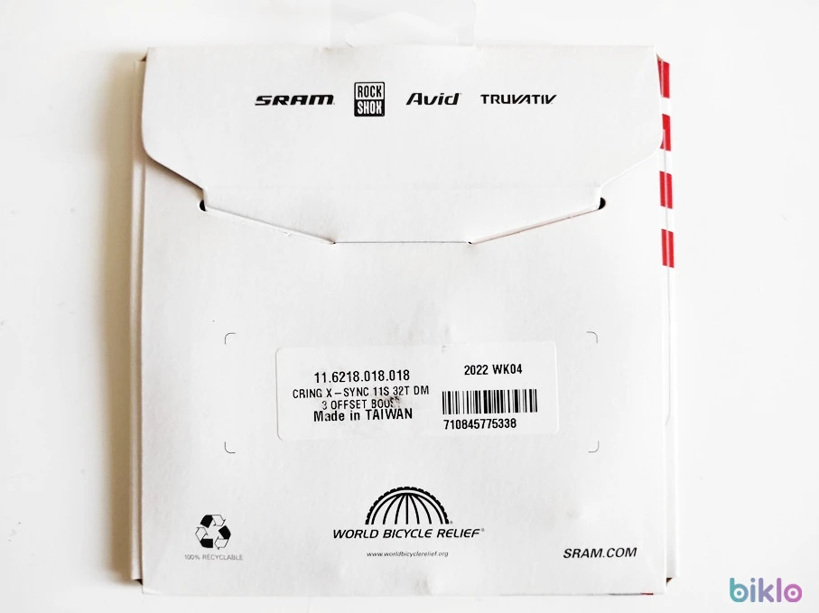 10. Foaie narrow/wide SRAM X-SYNC 32T 11v. Boost noua
