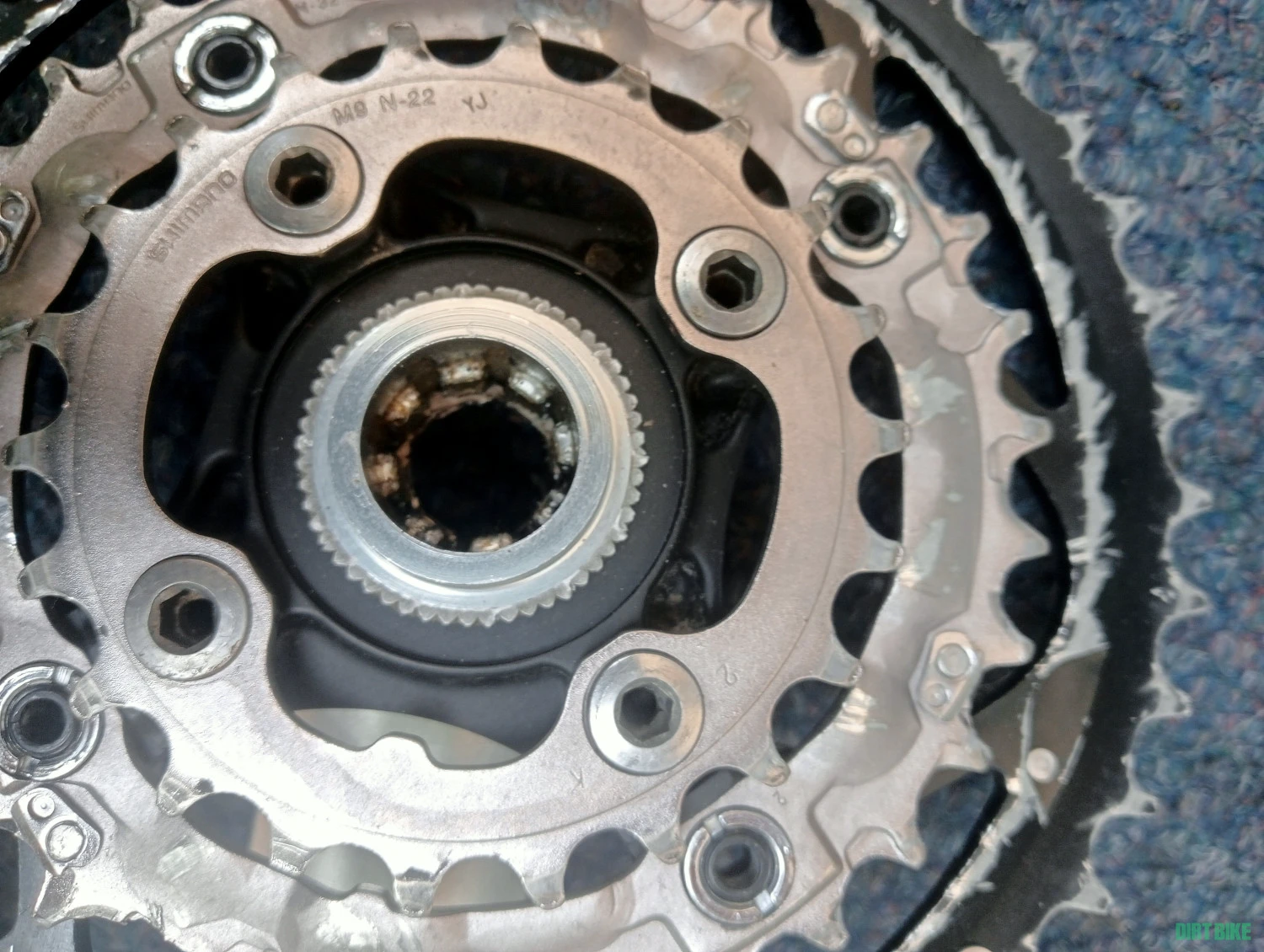 4. Angrenaj Pedalier Shimano Deore XT Japan model M751 octalink