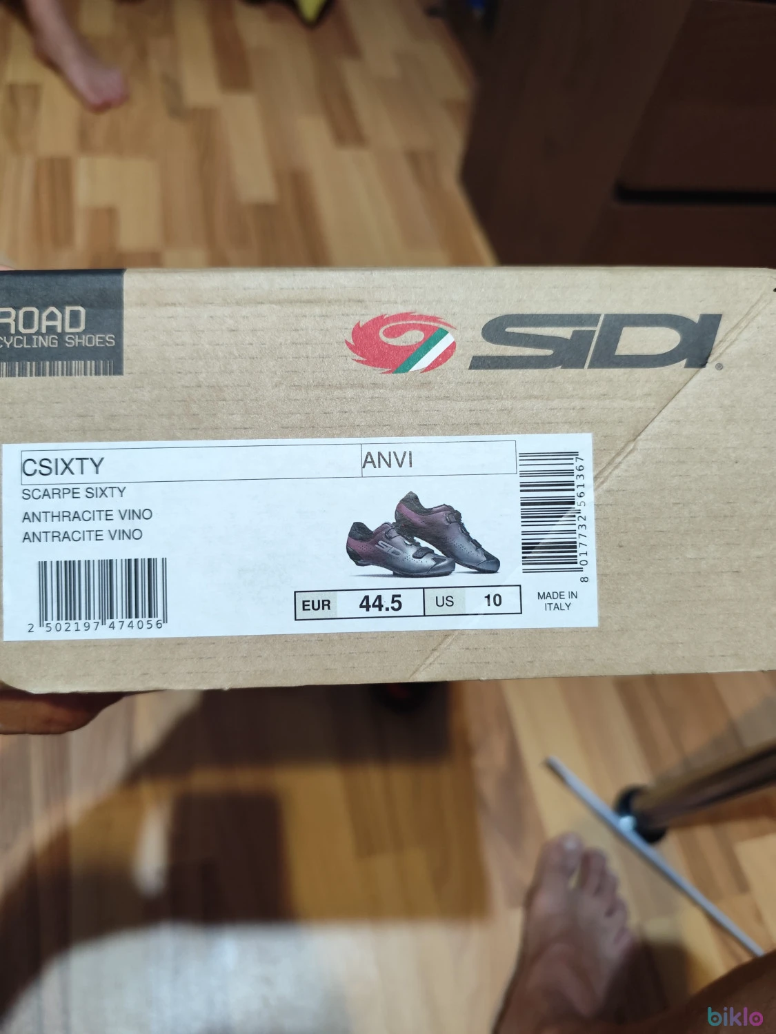 6. Sidi Sixty talpă carbon, mărime 44,5