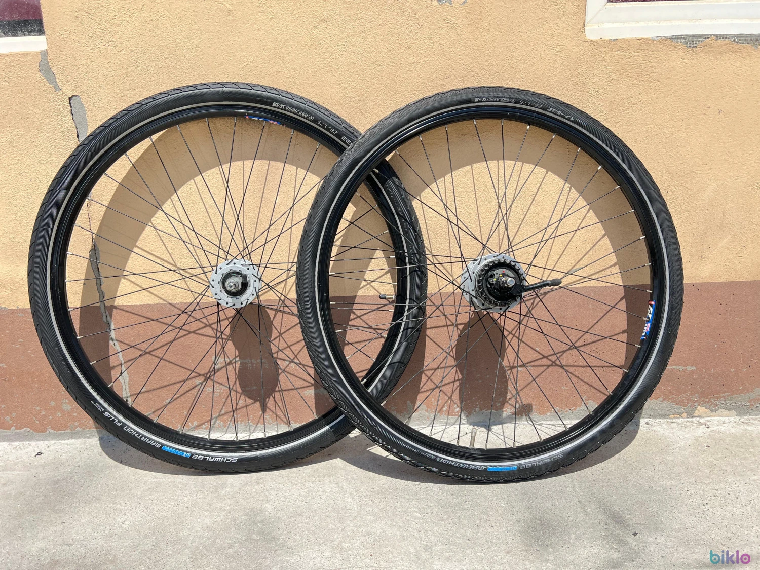 1. Set roti bicicleta 28 Inch butuc Shimano Nexus transmisie curea si dinam butuc