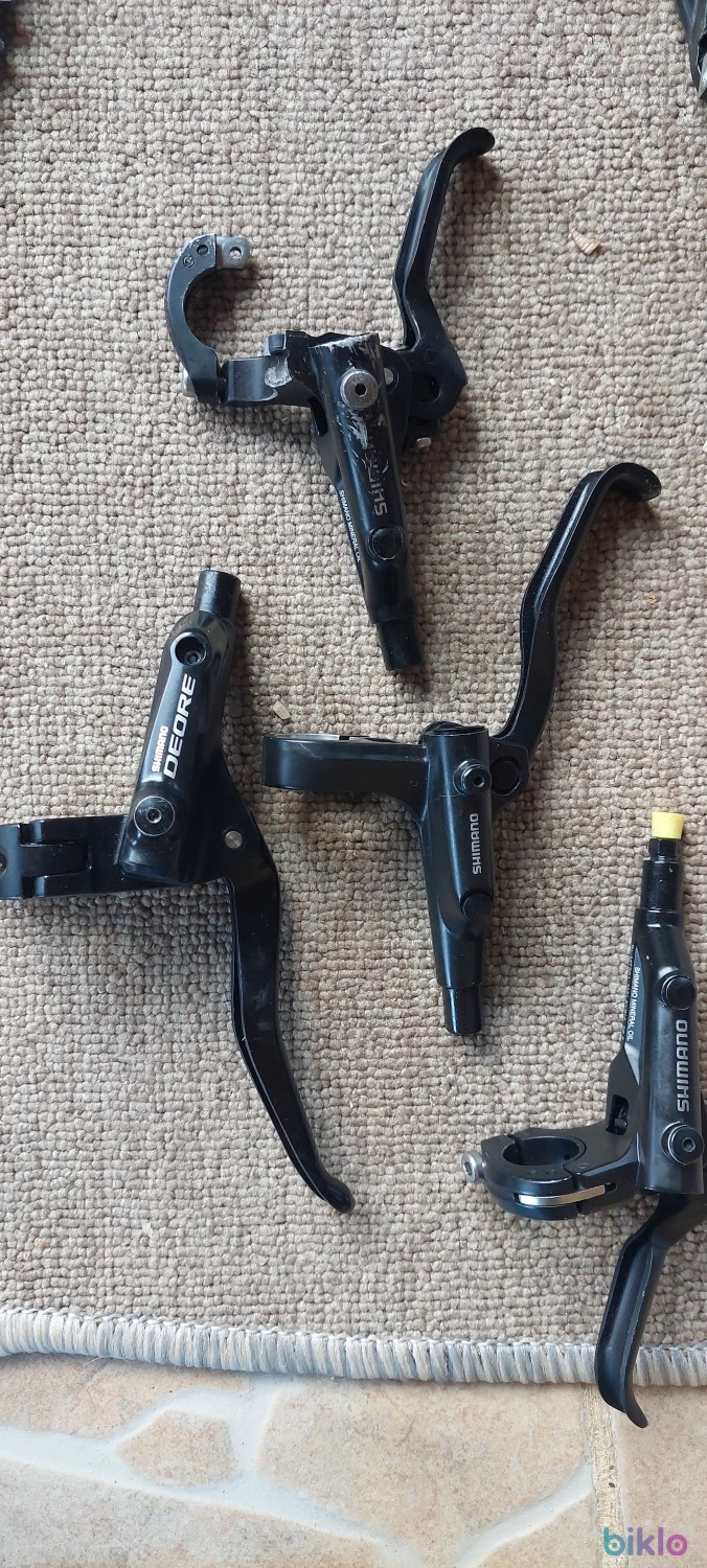 8. Maneta si etriera Shimano Grx ,butuc roata spate,prindere ghidon Cinelli