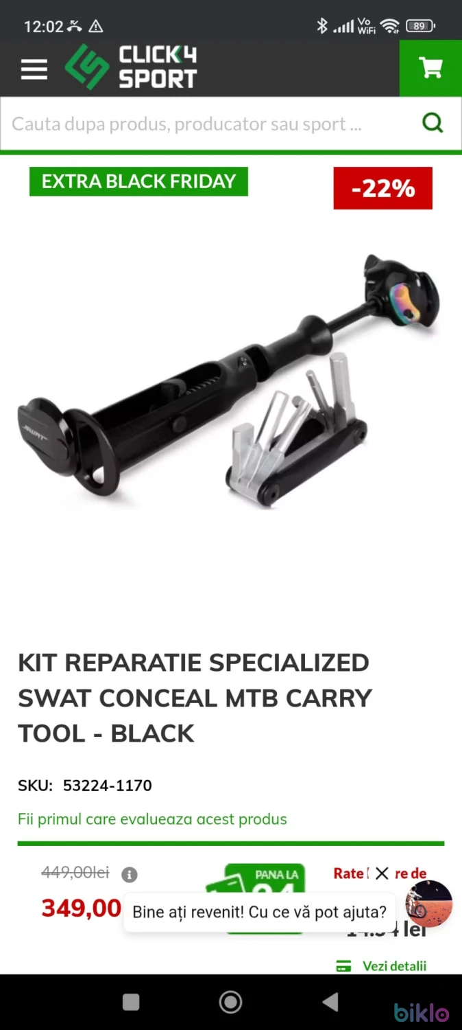 1. Kit reparatie Specialized swat