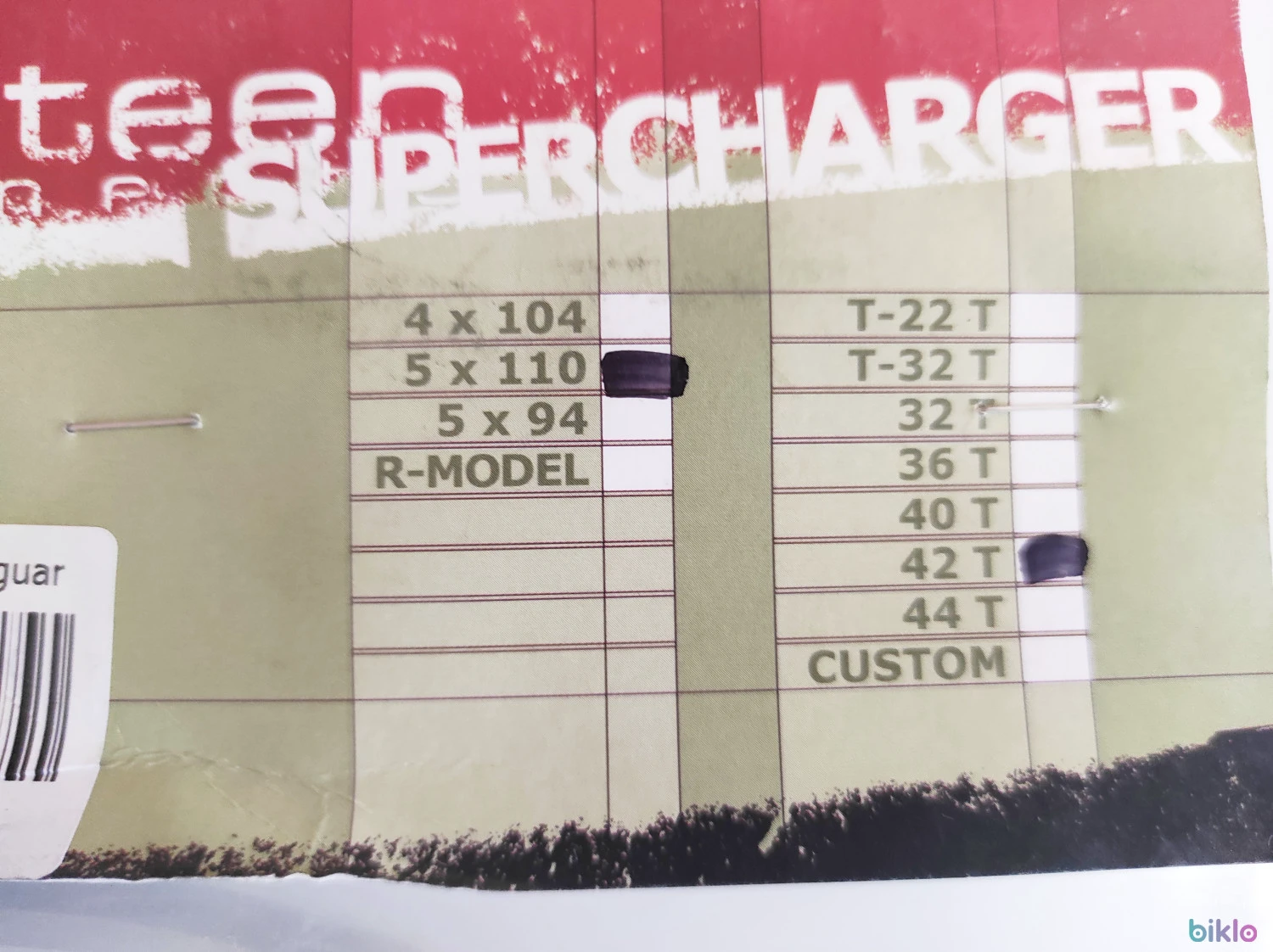 6. Bashguard E*thirteen Supercharger 38-42T, 110 BCD, transparent, nou