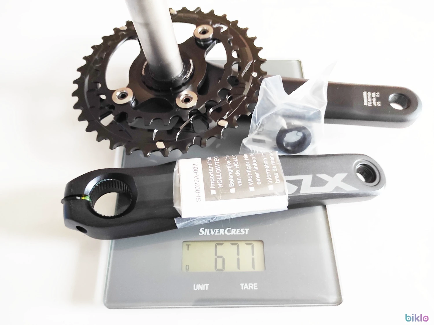 11. Angrenaj pedalier Shimano SLX FC-M7100-2 2x12v. 36/26T, 170mm nou