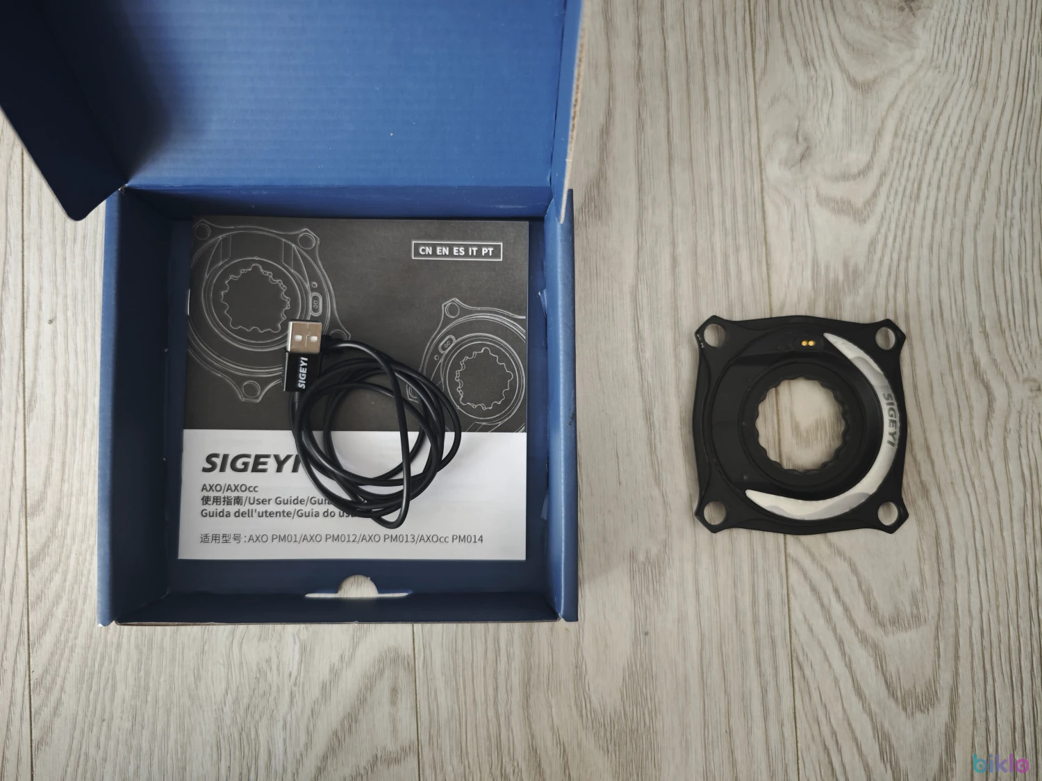 1. Power meter Sigeyi AXO pentru Raceface Cinch