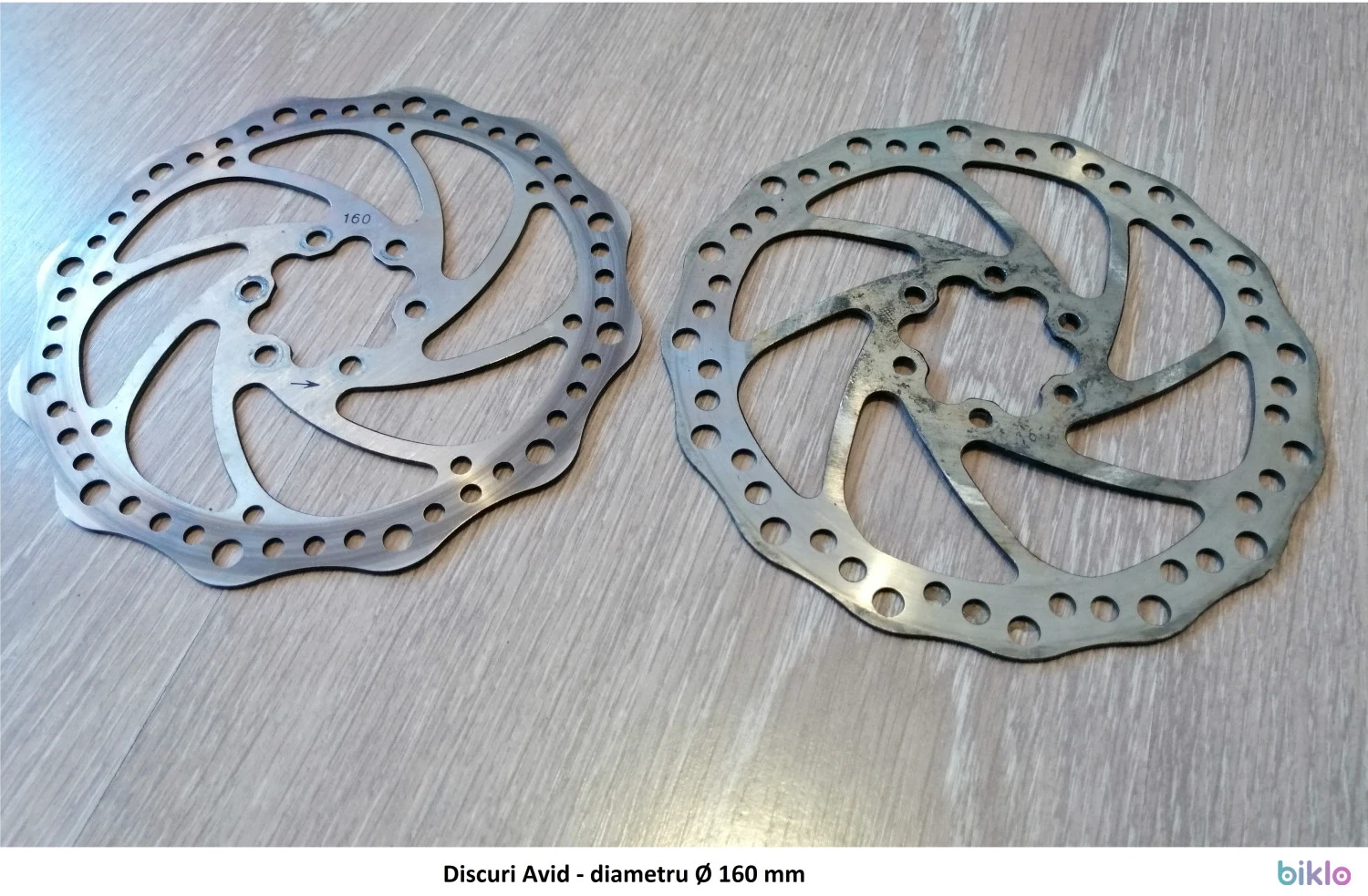 1. Discuri frana Shimano Deore SM-RT 56S, diametru Ø 160 mm, prindere 6-bolts,