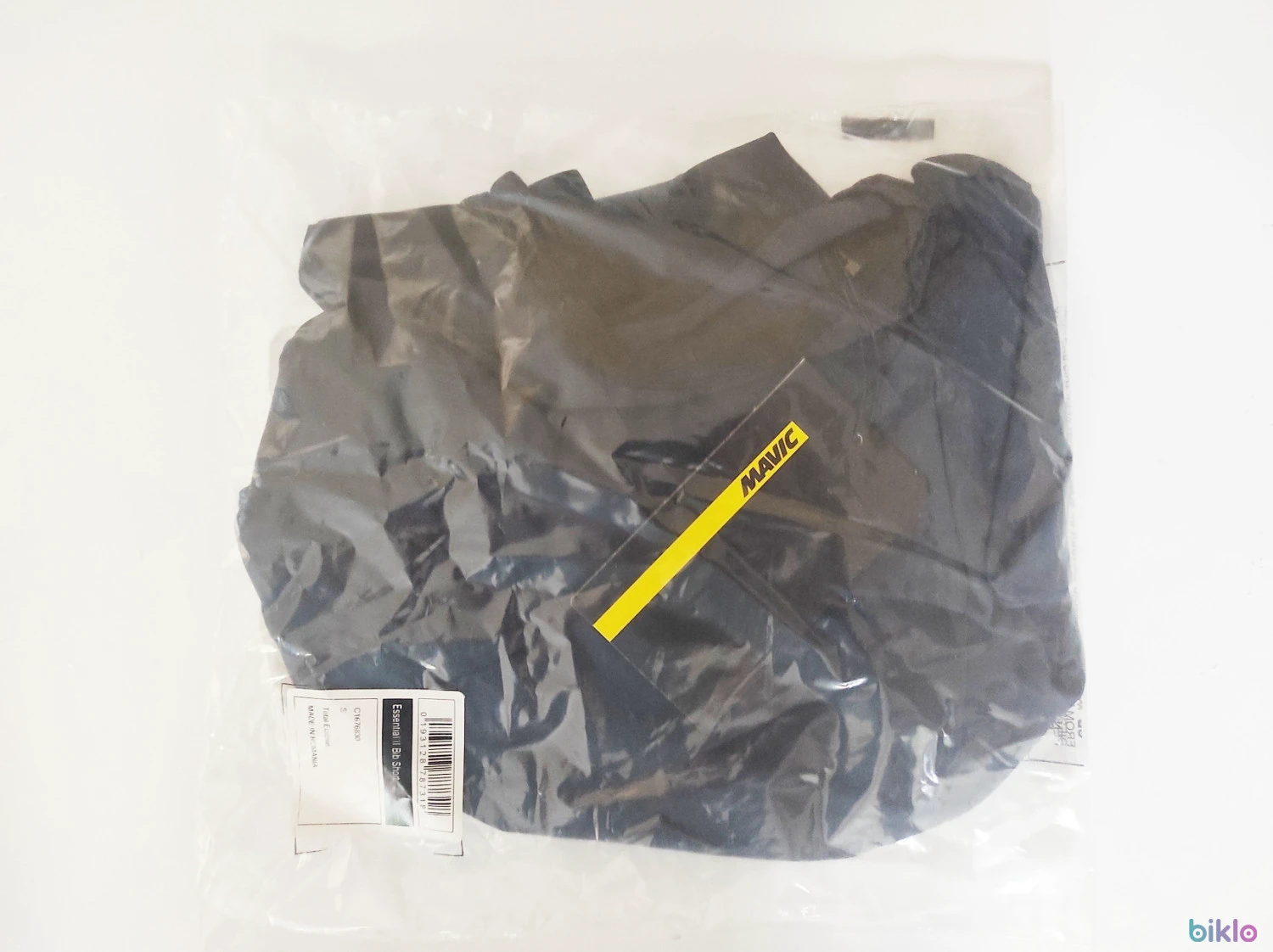 12. Pantaloni scurti Bib Mavic Essential II Total Eclipse marimea S, noi
