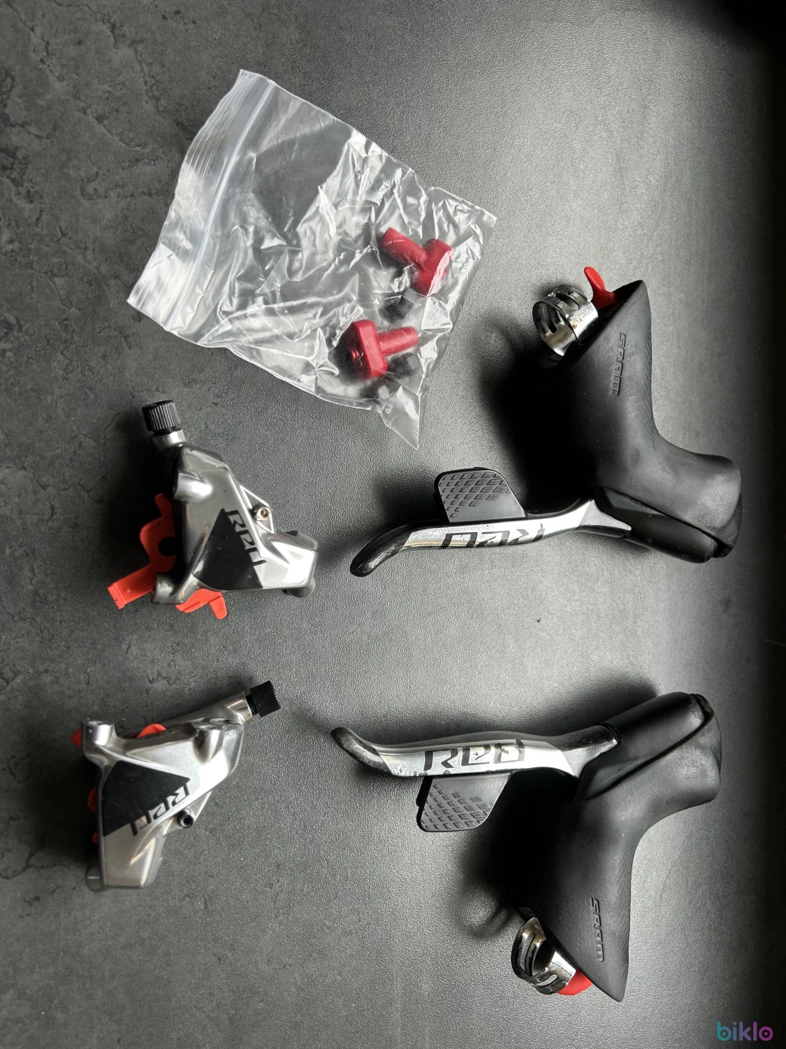 1. Set manete + etriere Sram red axs 2x12