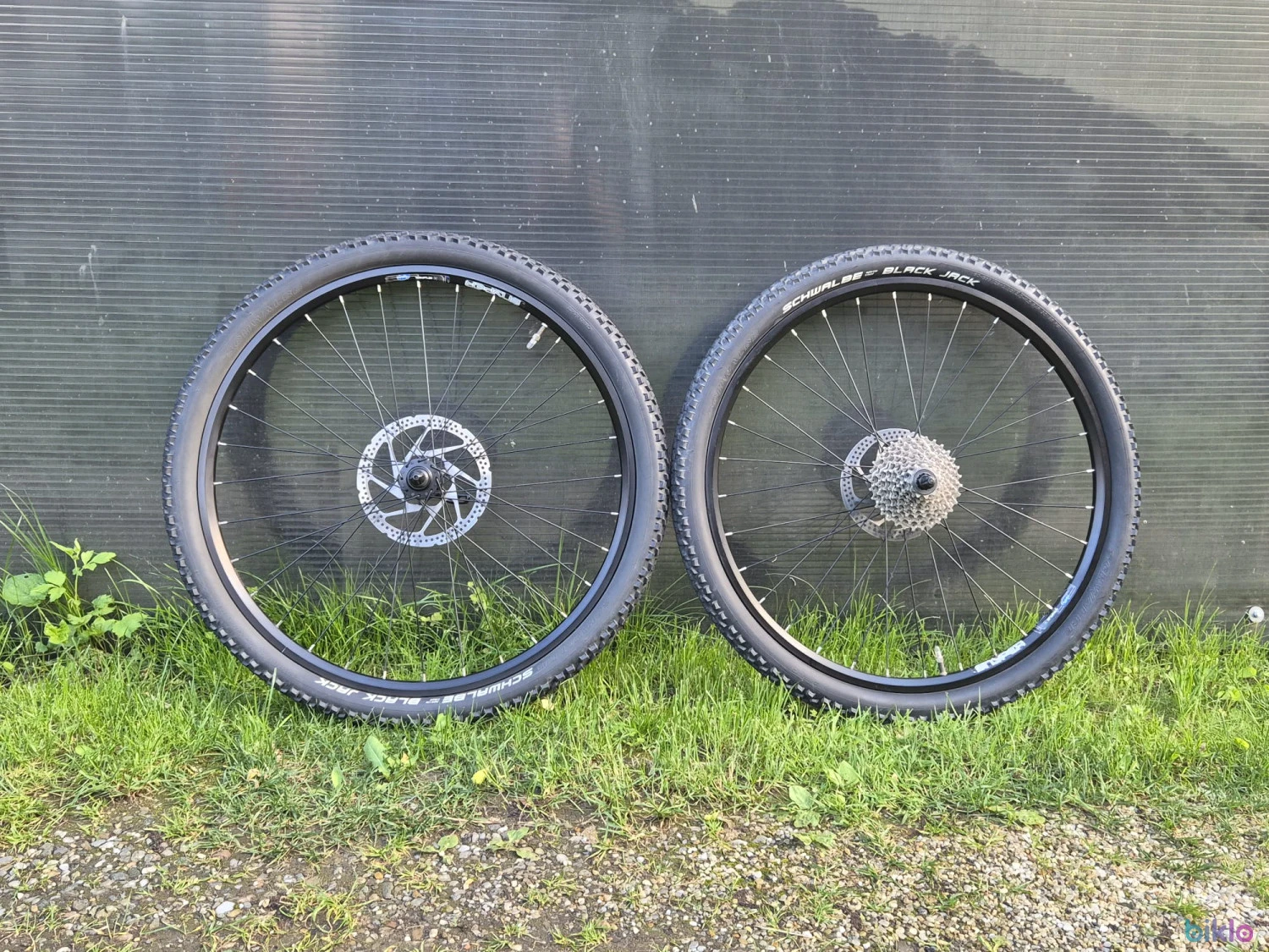 5. Roti MTB Rigida Sniper , 26 inch, complete, butuci Shimano, anvelope Schwalbe