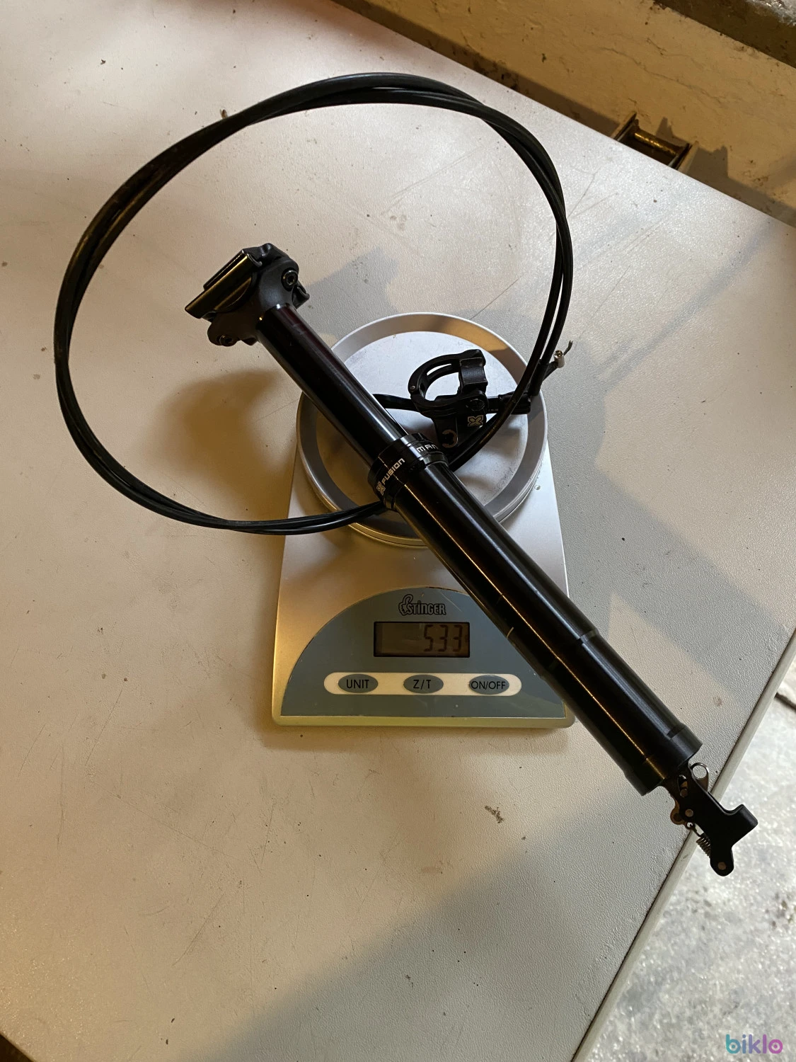 1. Dropper X-Fusion Manic 31.6 x 100mm complet