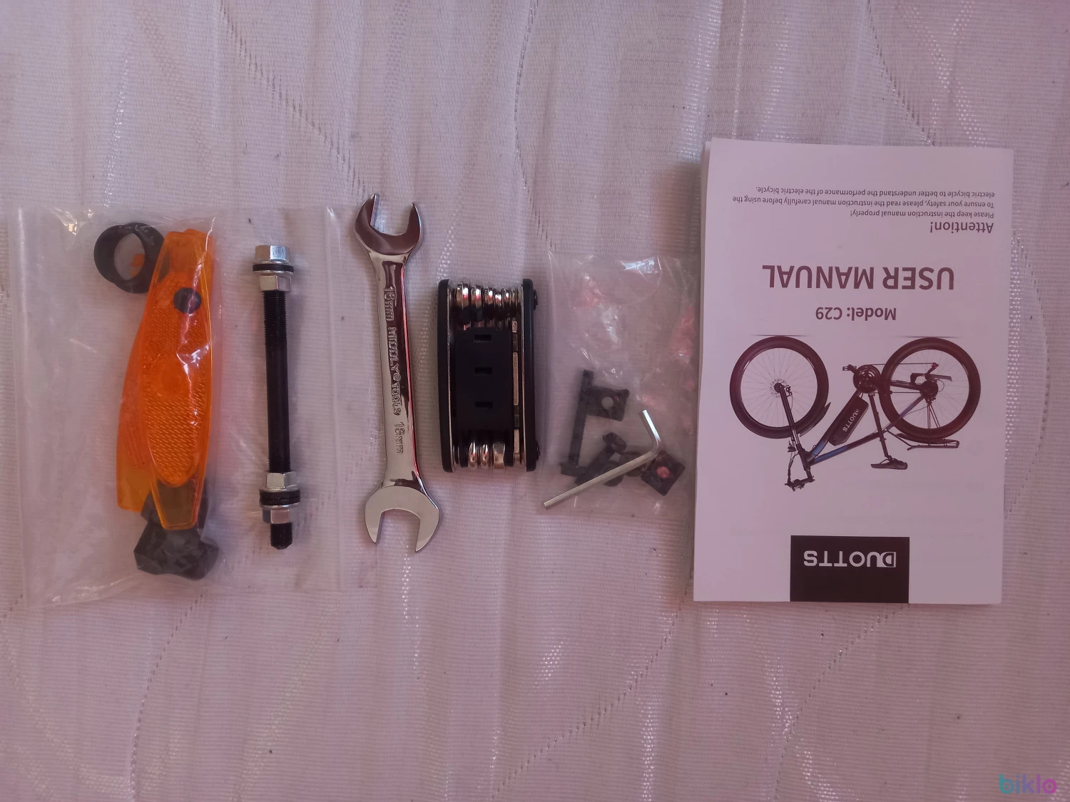 2. Bicicleta electrica Duotts c29