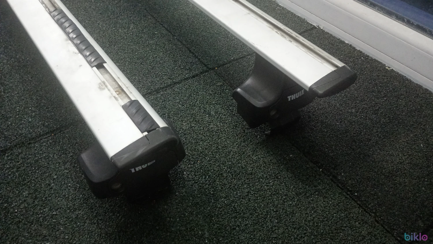 6. Bare transversale thule wingbar + clamp evo, 104cm