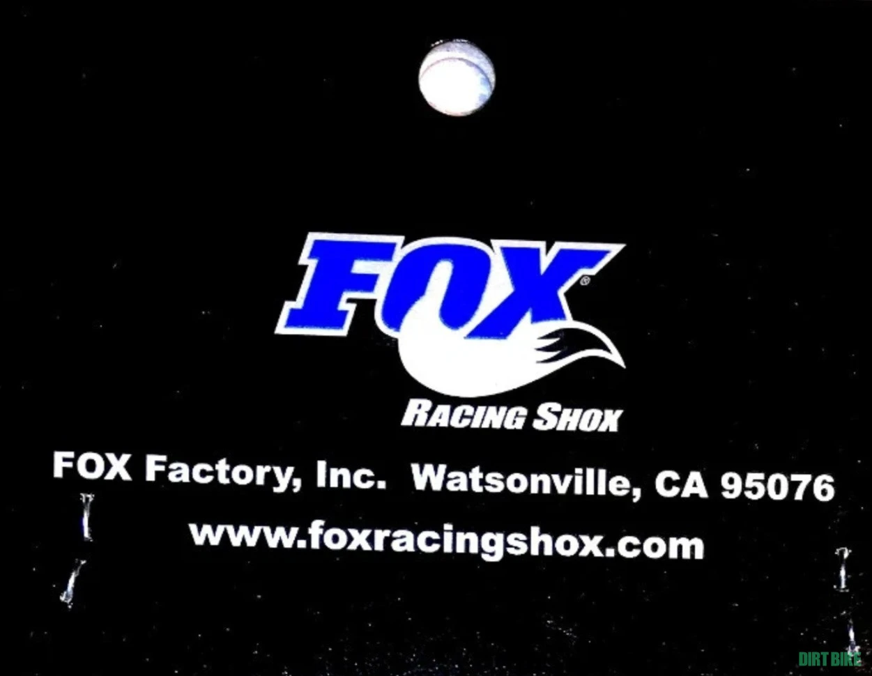 3. Kit Service Furca Fox Van Float 36 R 2011 803-00-508 Open Bath O/B