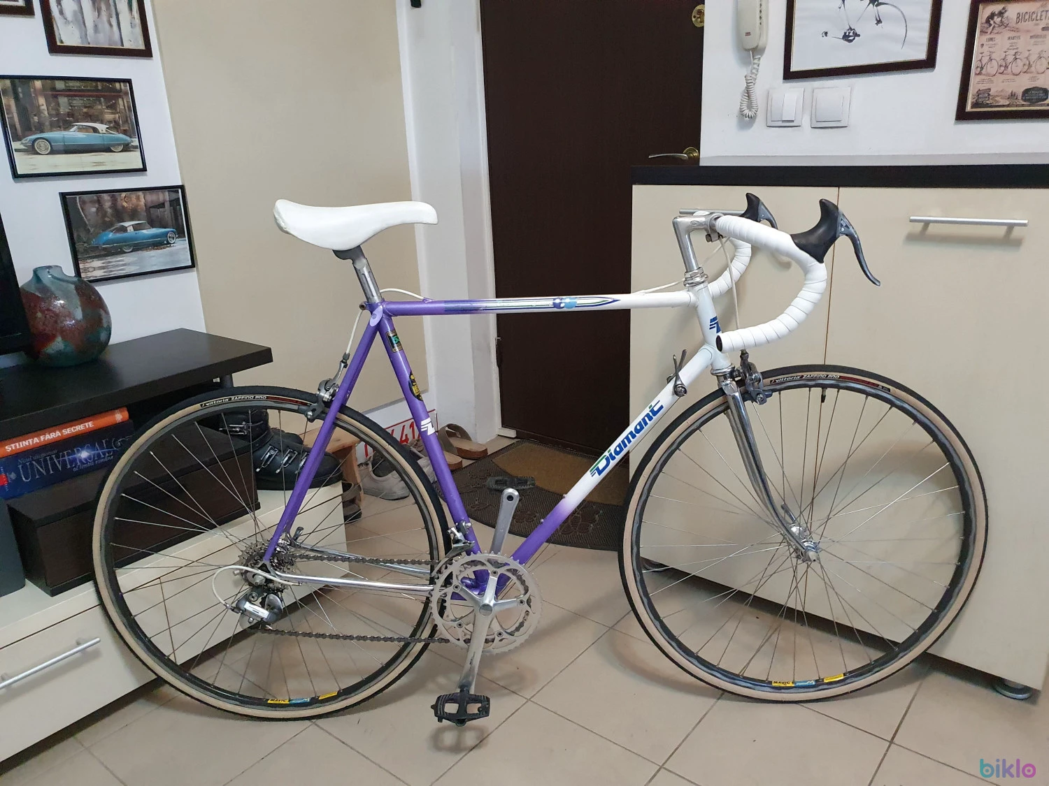 1. Diamant - Cursiera tubulatura Reynolds 531 TT.56 ST.58 10.21kg 2x7 SIS