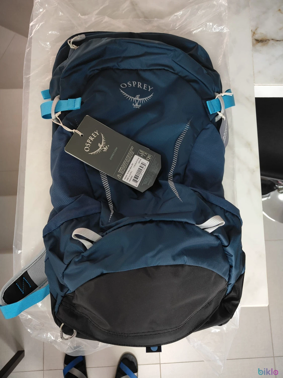 6. Rucsac de drumetie Osprey Hikelite 18 , Universal ,18 L,Husa de ploaie
