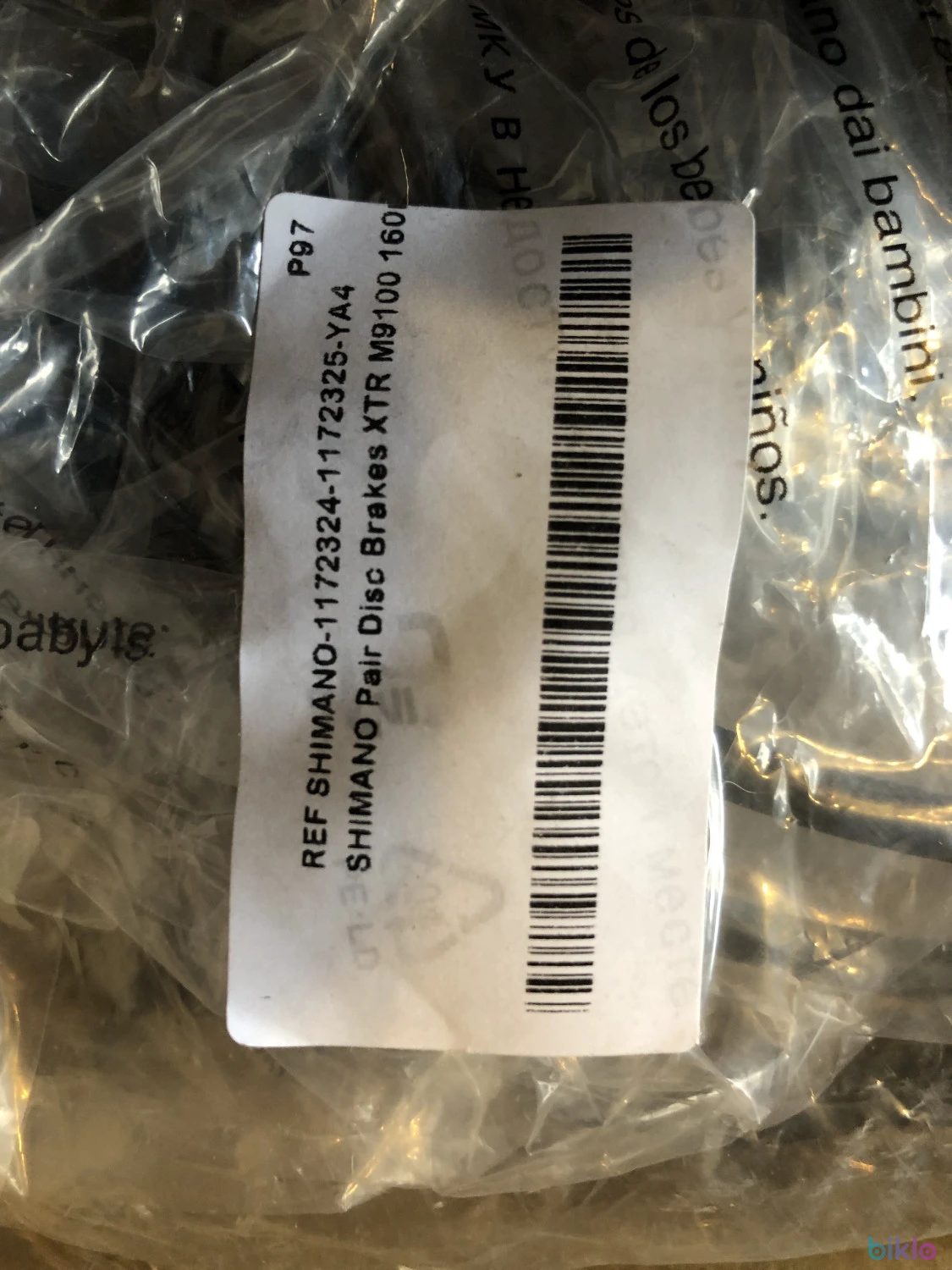 5. Set frane Shimano XTR 9100 noi, nefolosite