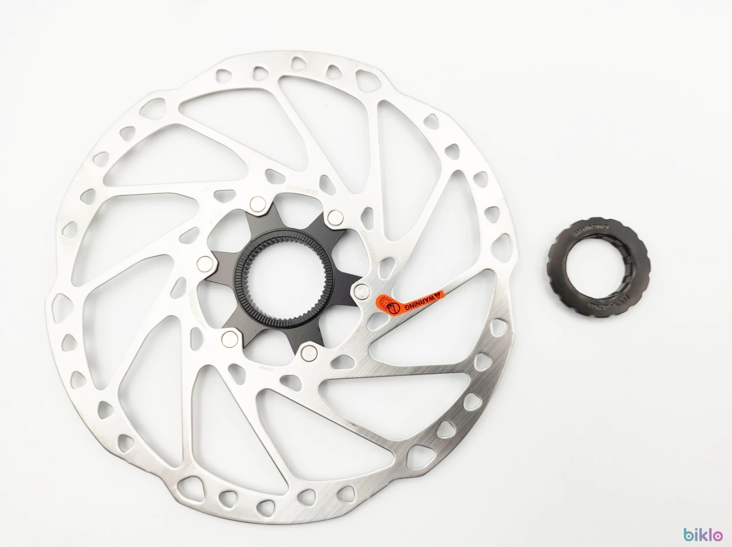 1. Rotor/Disc frana Shimano Deore SM-RT64 203mm, Center Lock, nou