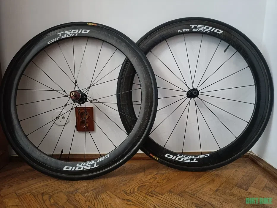 3. Zefiro T5010 Carbon Tubular 700c 28 Inch - Set Roti Bicicleta Cursiera