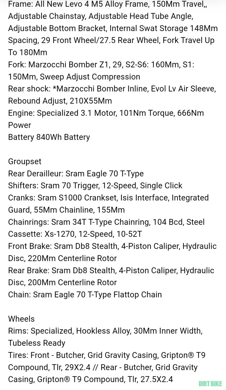 5. Specialized turbo levo alloy gen 4 marime S3