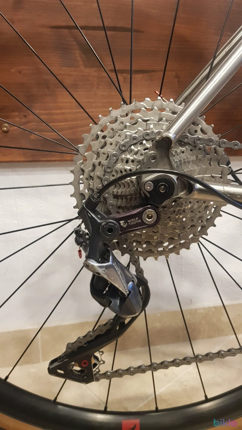 5. Gravel Reilly Gradient, titan, Dura Ace 2x11 mecanic, marime S (165-175)