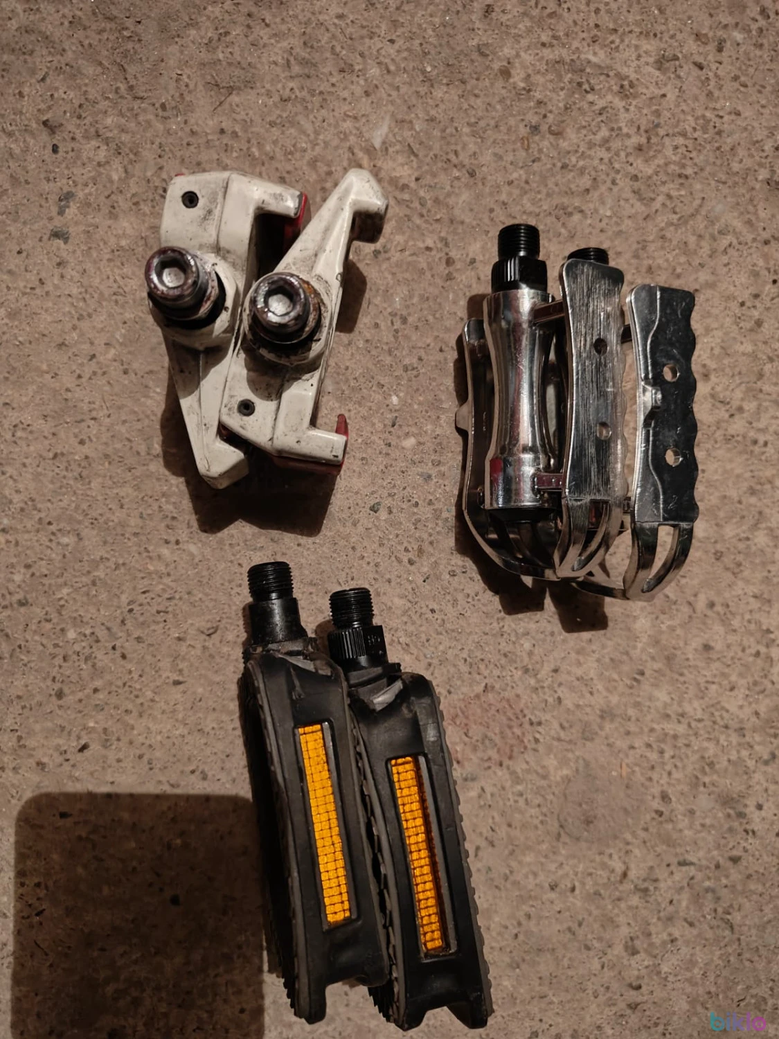 4. Diverse piese (pedale Wahoo Speedplay, Rotor pt frână pe disc Shimano, ghidon bullhorn, pipă Ritchey, manșoane)