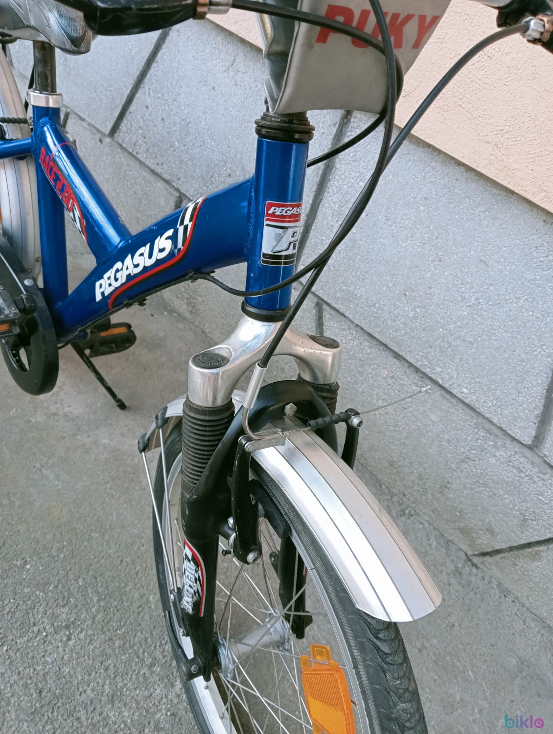 8. Bicicleta copii Pegasus Germania aluminiu cu 3 viteze butuc Shimano Nexus + torpedou