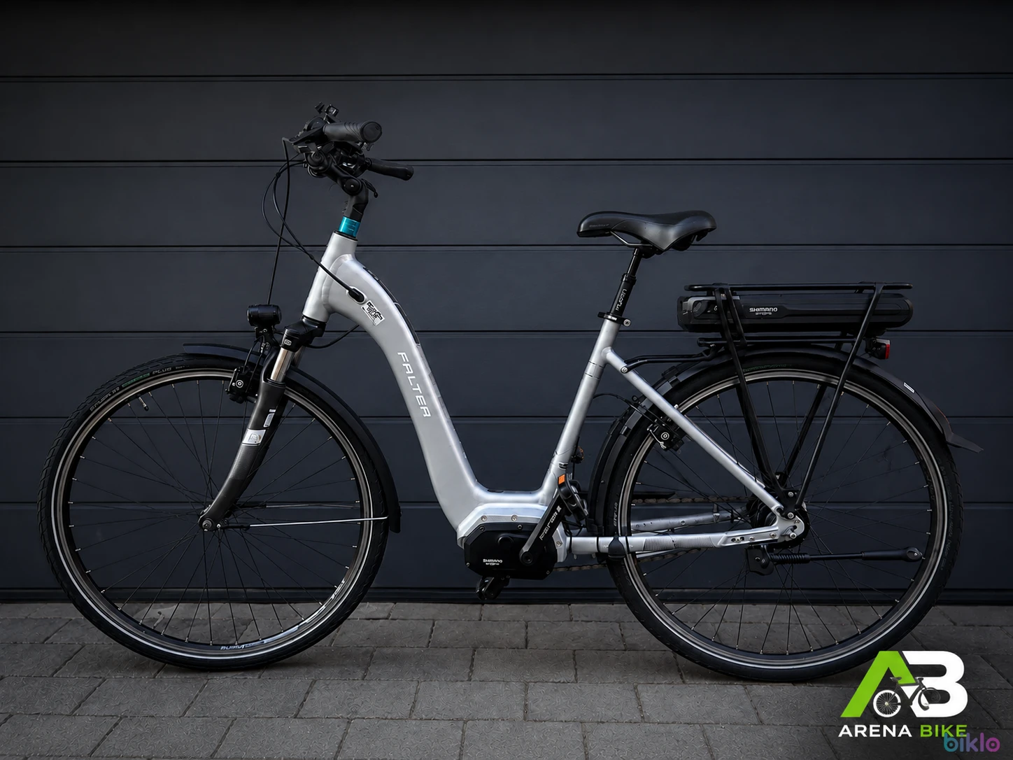 1. Falter D 8.8 Hybrid Performance – Shimano STEPS – 500 Wh / Schimbator automat electric / Frane hidraulice / 13.900KM