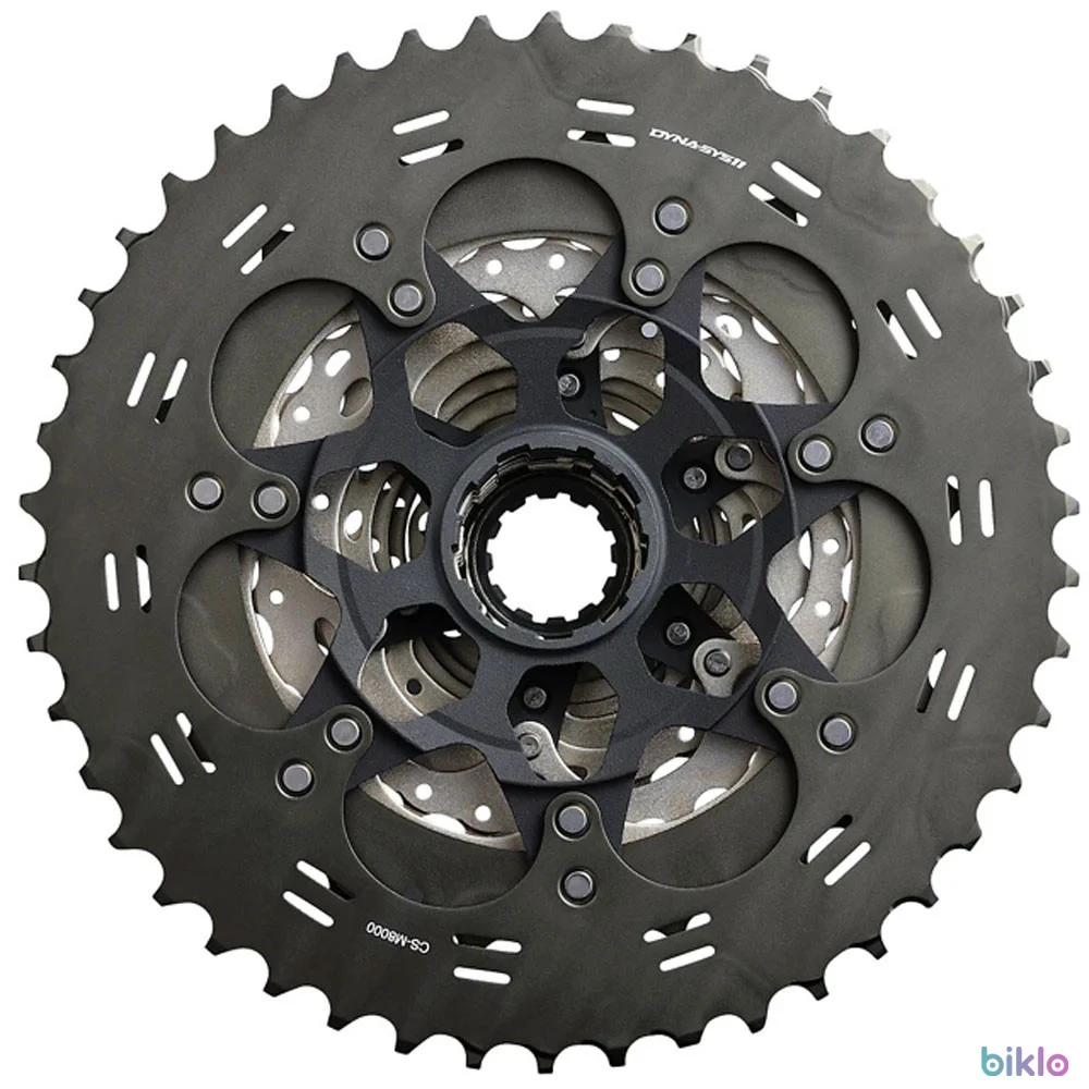 2. Shimano XT CS-M8000 11-viteza Caseta pinion HG 11-46
