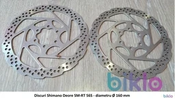 1. Discuri frana Shimano Deore SM-RT 56S, diametru Ø 160 mm, prindere 6-bolts