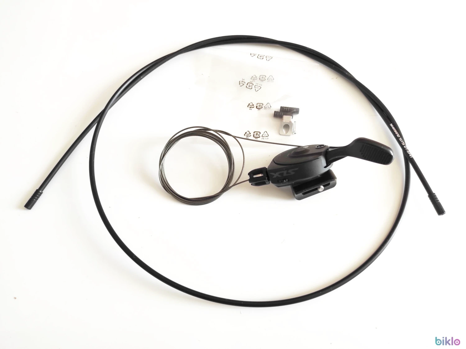 4. Maneta de schimbator foi Shimano SLX SL-M7100 2v, I-Spec EV, noua
