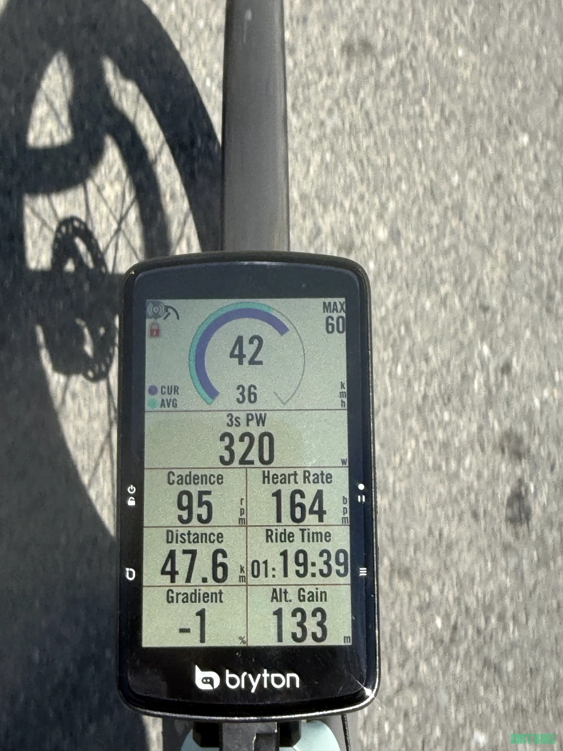 3. Vand Ciclocomputer GPS Bryton S800