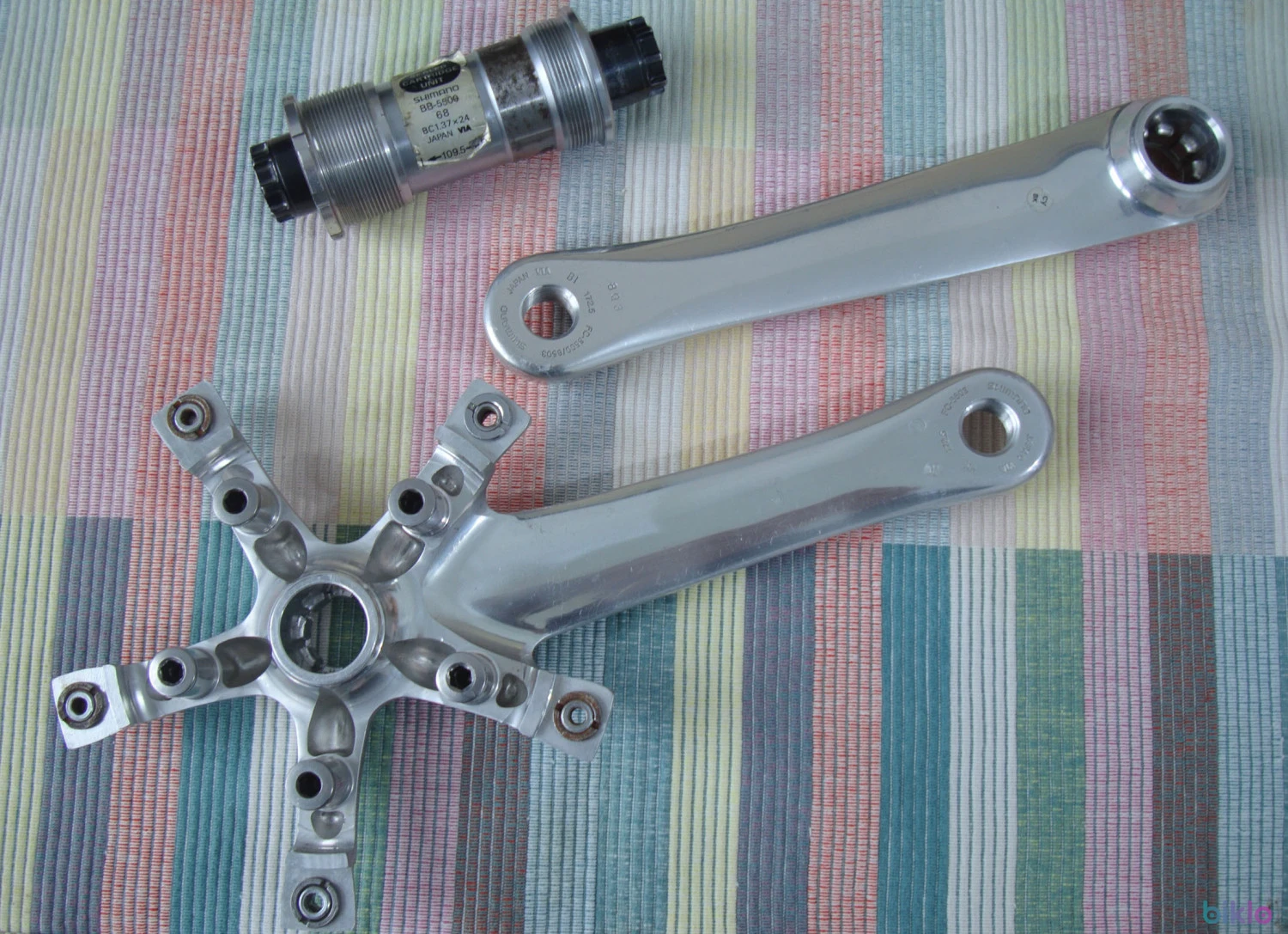 2. Vand brate angrenaj plus monobloc Shimano Ultegra 6500 sau triplu
