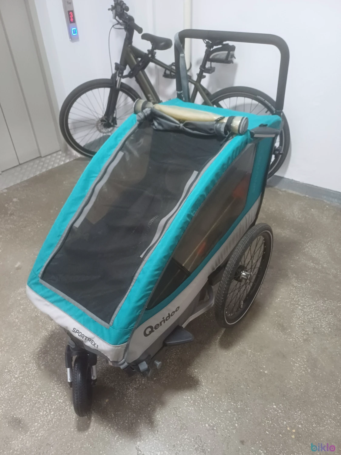 12. Trasura bicicleta transport copii 2-5 ani, carucior, remorca biciclete