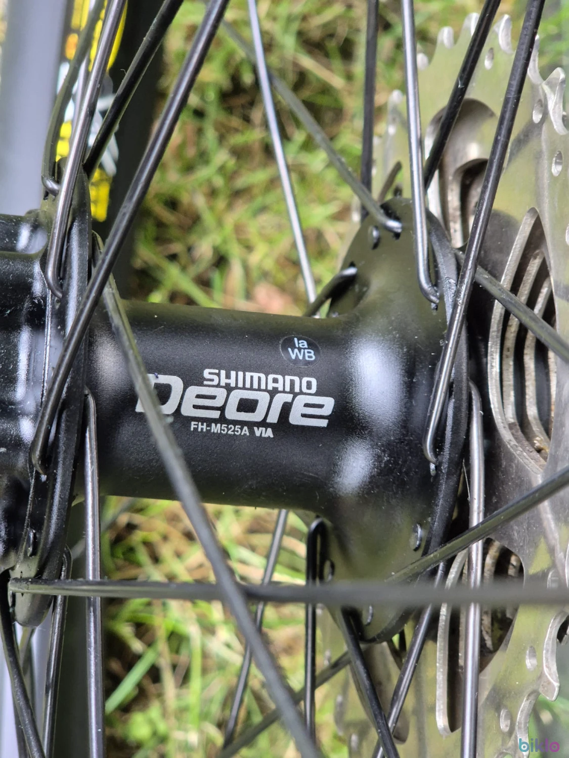 7. Roti MTB Mavic MX 117, 26inch, caseta Shimano 9 pinioane ,discuri Shimano noi