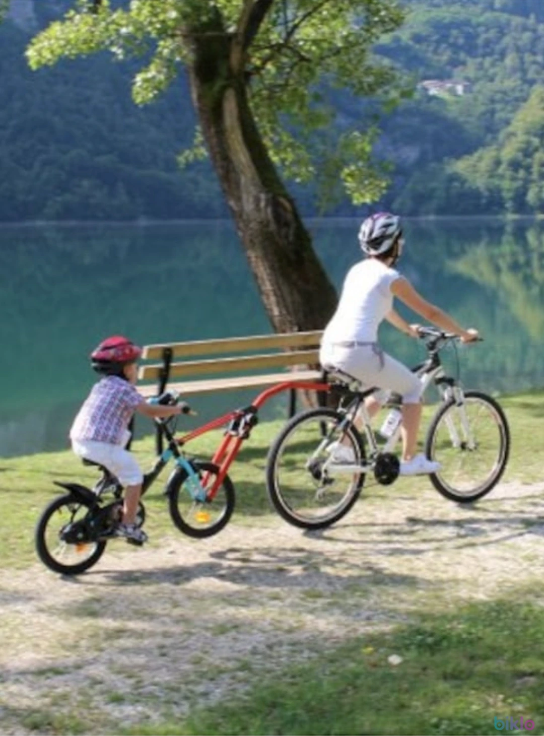 1. Bară tractare/remorcare bicicletă copii