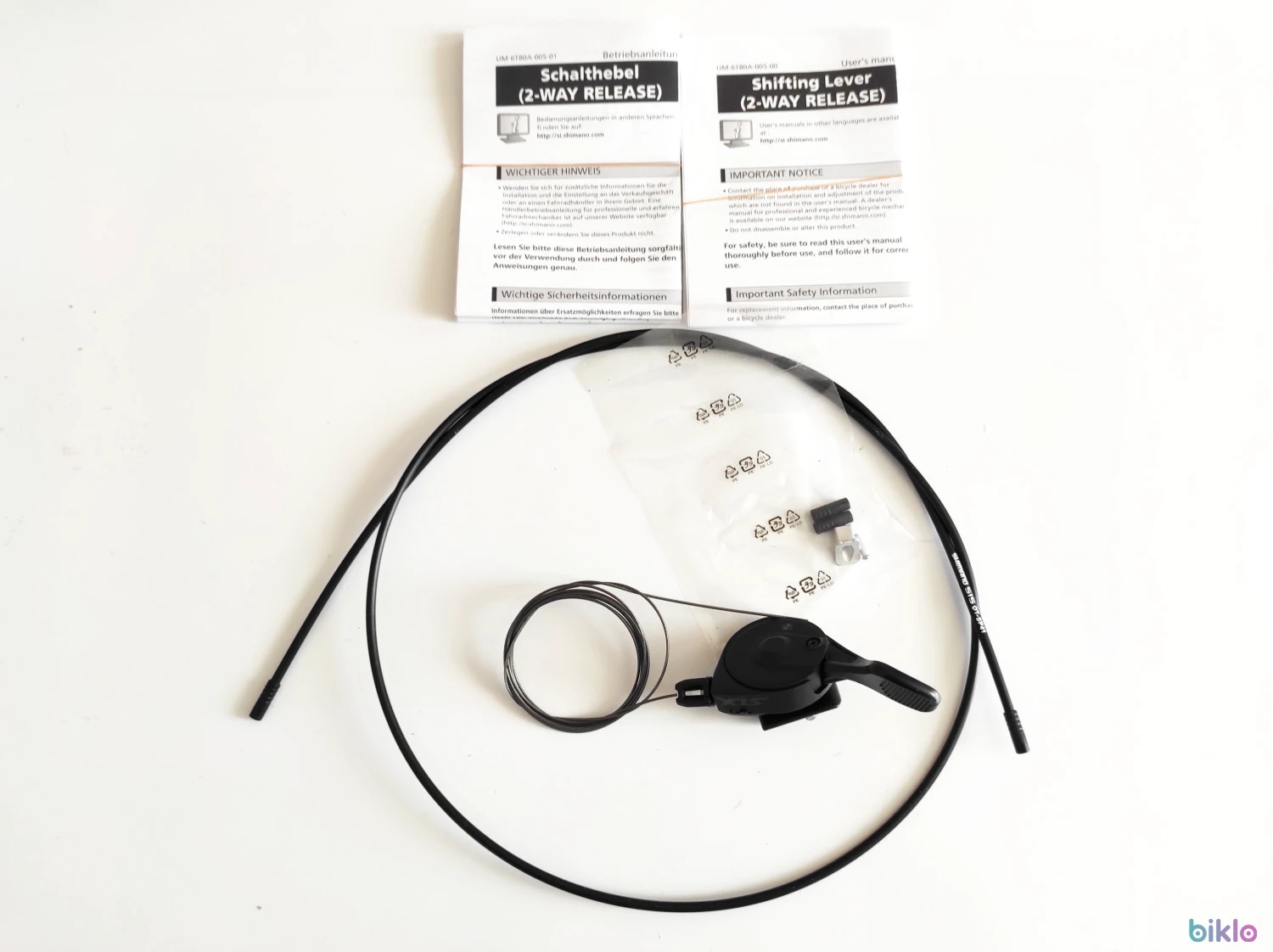 3. Maneta de schimbator foi Shimano SLX SL-M7100 2v, I-Spec EV, noua