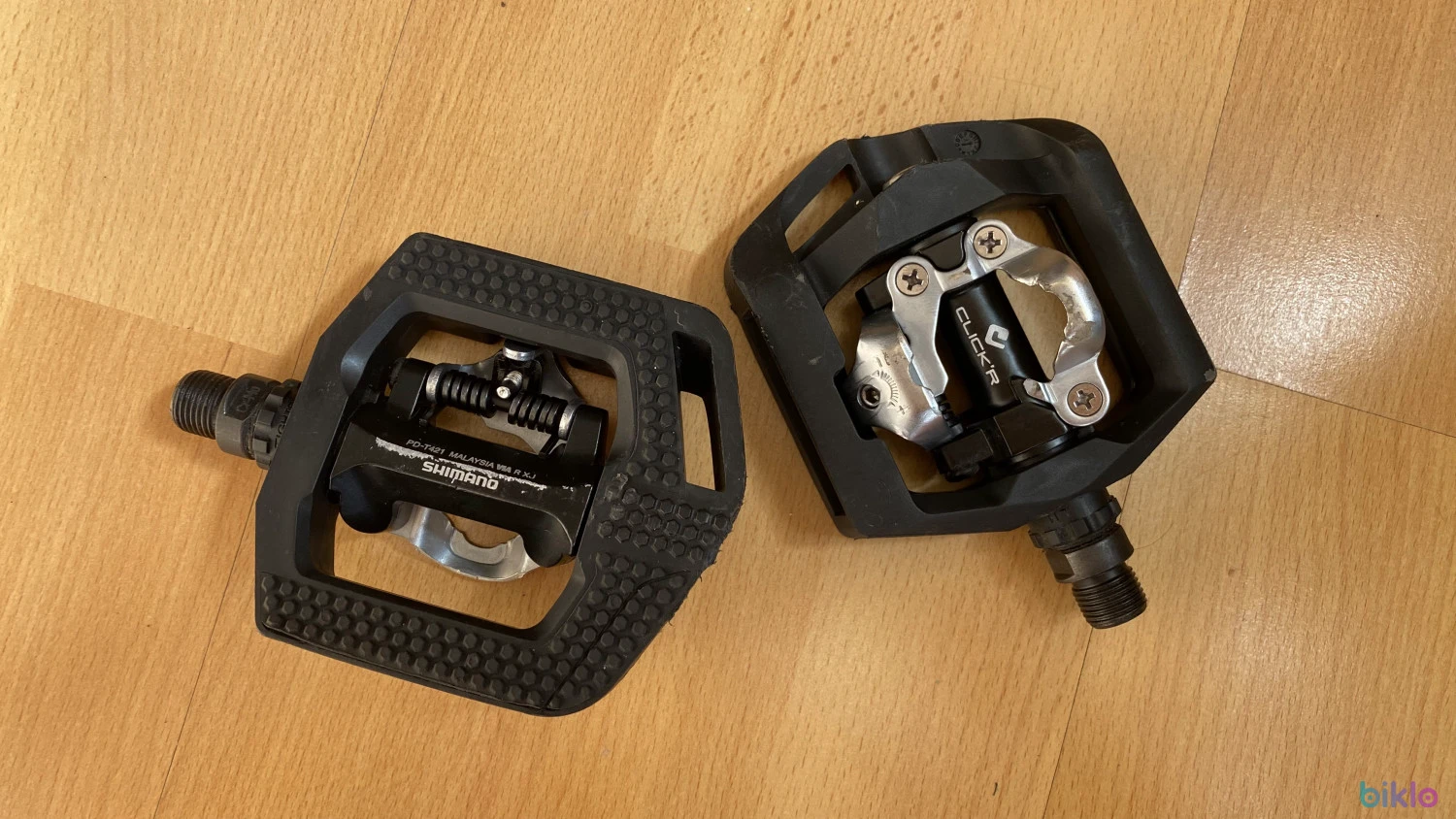 1. Shimano PD-T421 Click'R combo SPD platforma