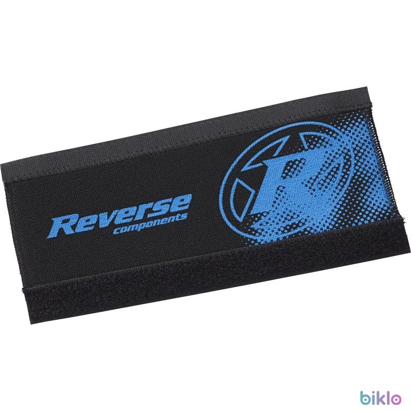1. Reverse Components Neoprene Chainstay protector cadru - logo albastru