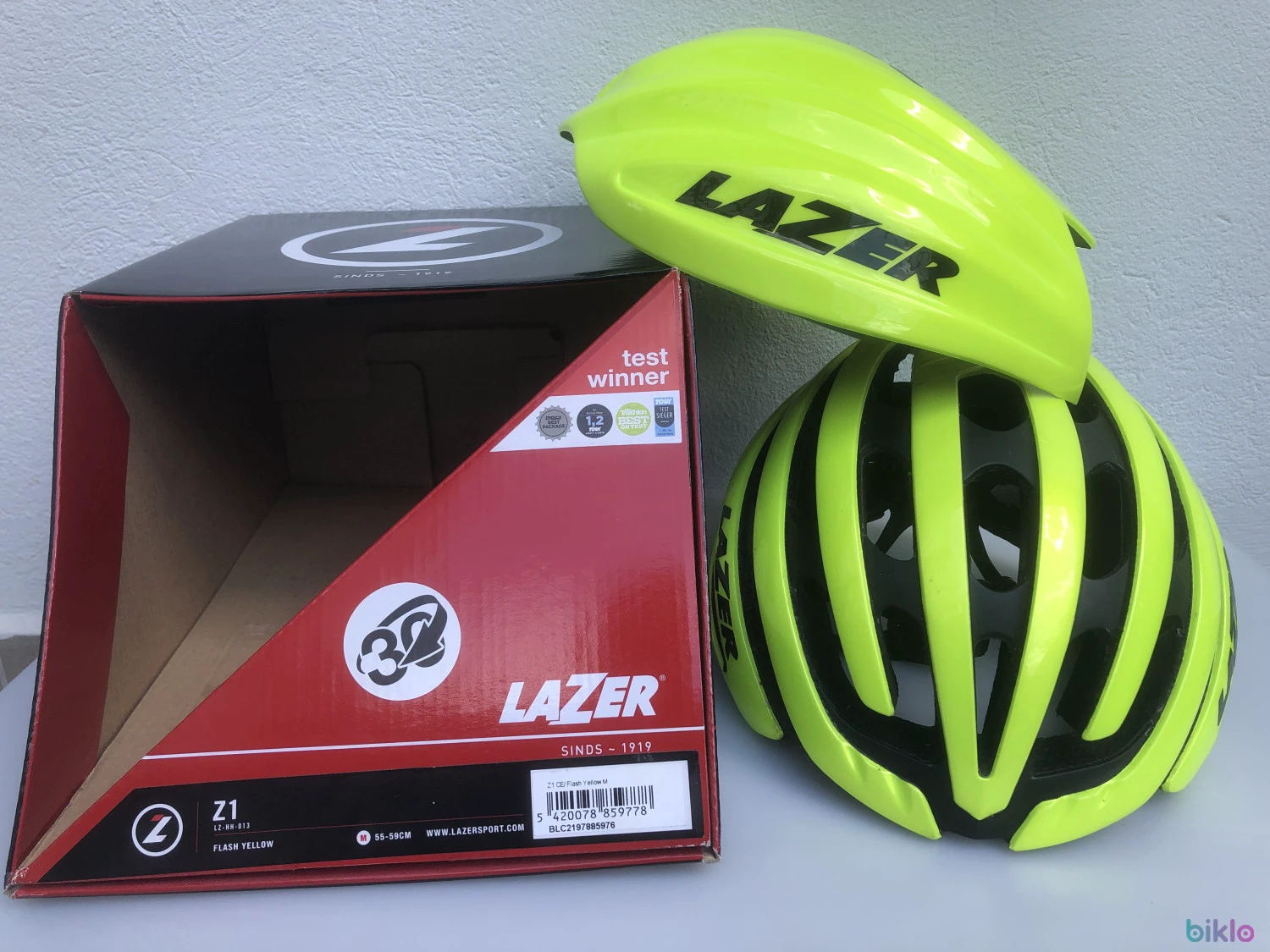 3. Casca Lazer Z1 Flash Yellow