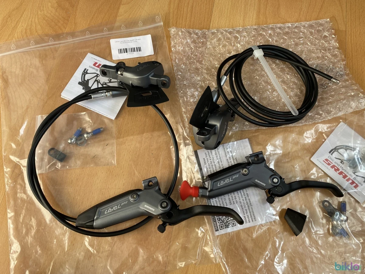 1. SRAM Level Bronze Stealth 2 Piston discuri Centerline 180