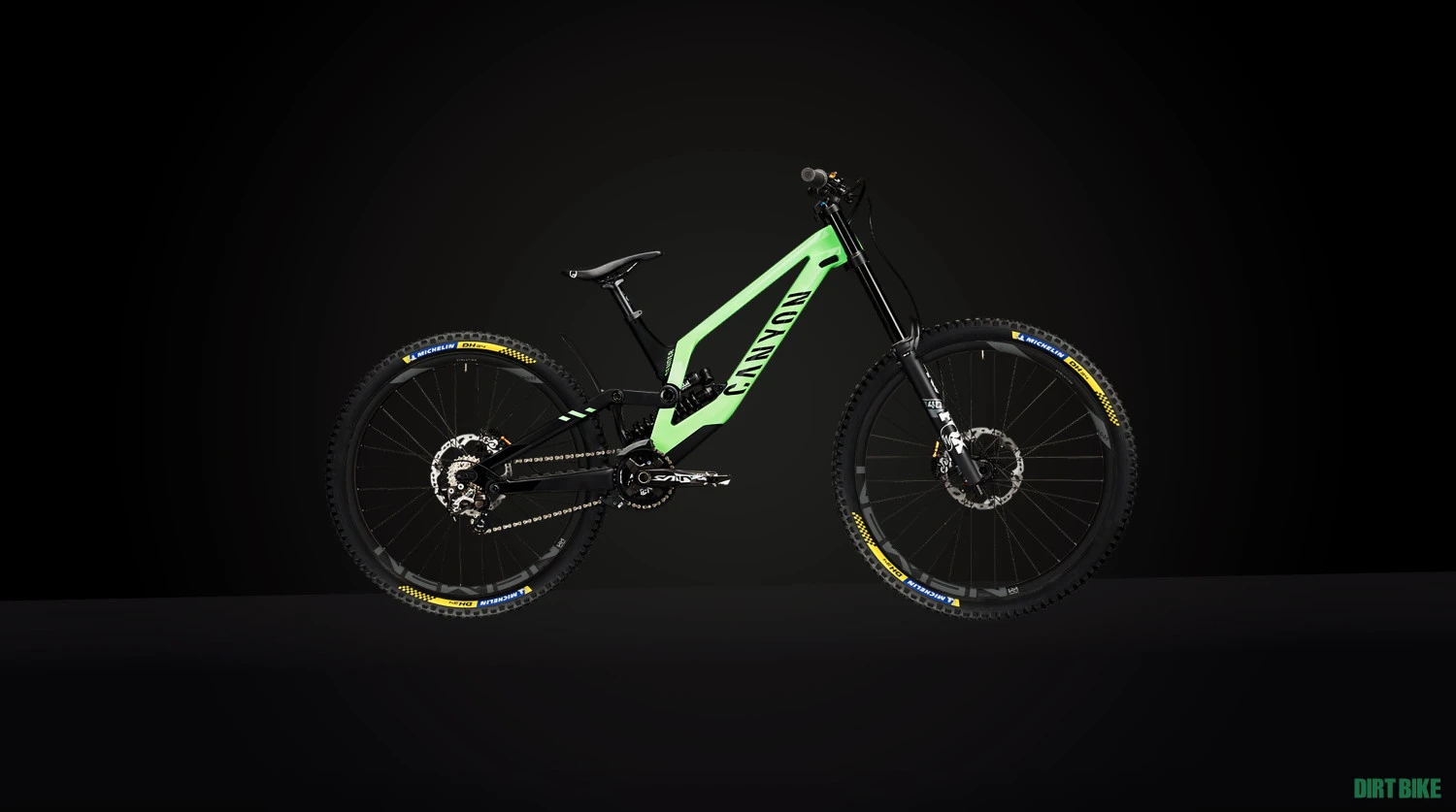1. CANYON SENDER CFR - CULOARE X-RAY - FOX / SAINT