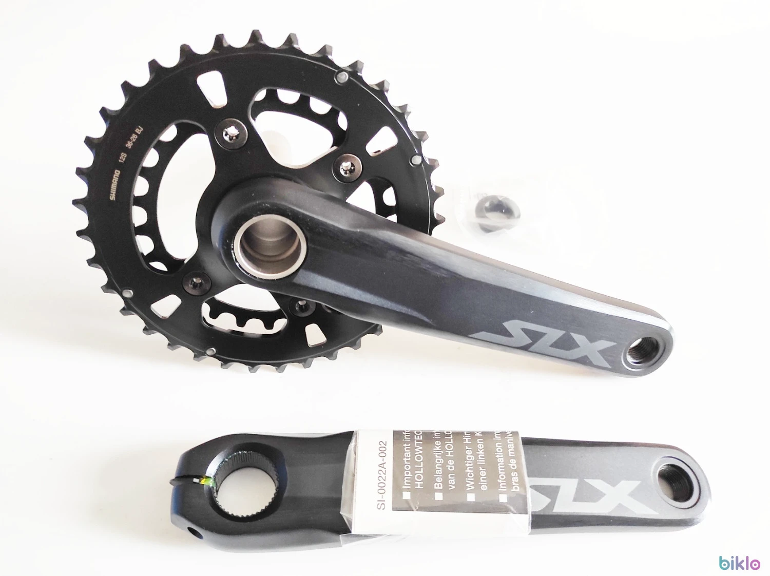 1. Angrenaj pedalier Shimano SLX FC-M7100-2 2x12v. 36/26T, 170mm nou