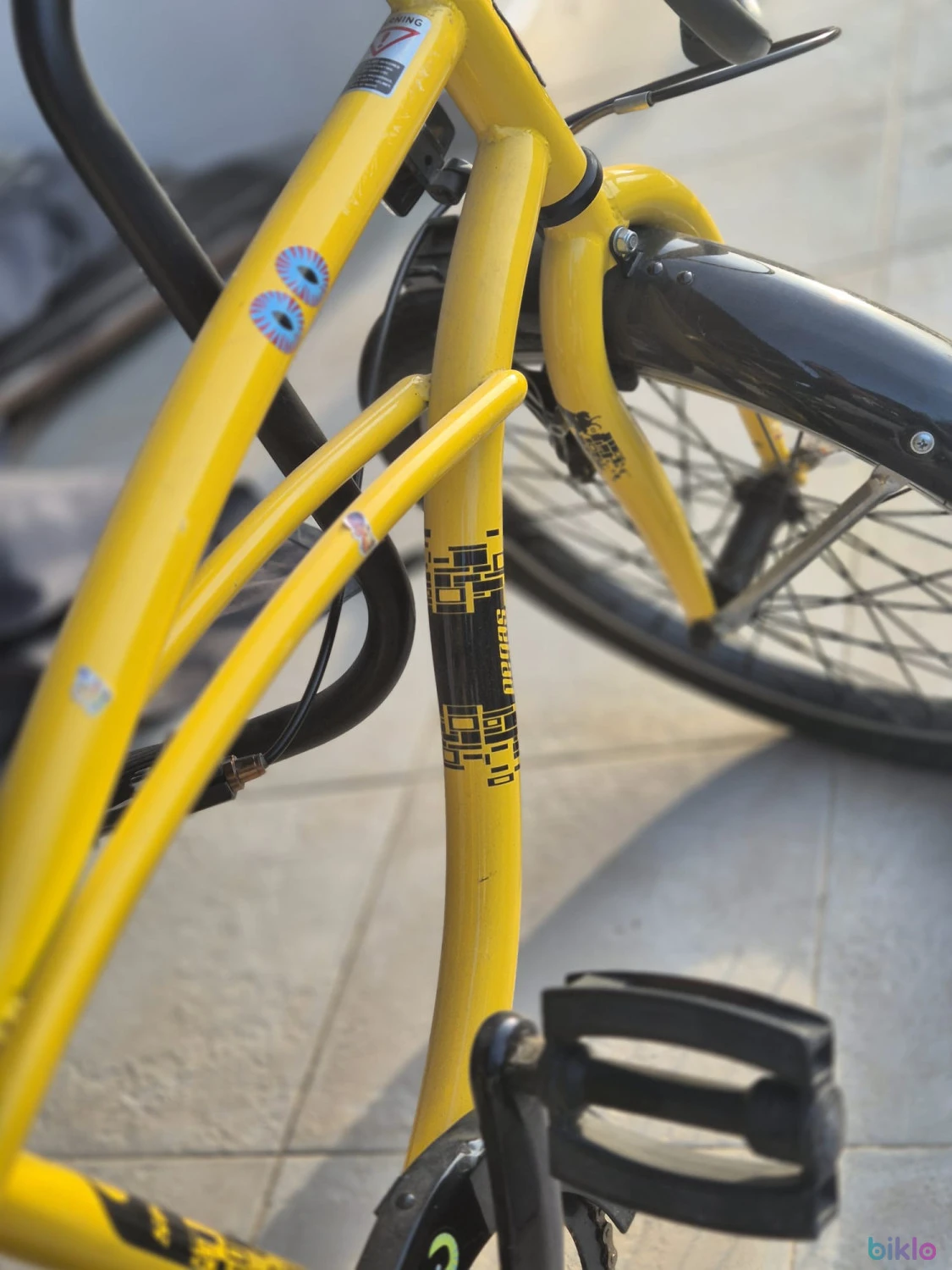 6. Bicicleta Pegas Strada Mini Galben Bondar