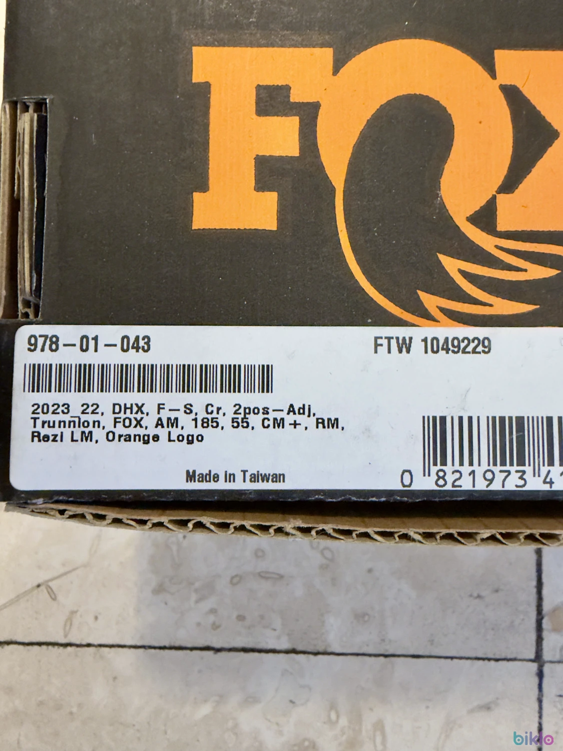 7. Fox DHX Sprindex