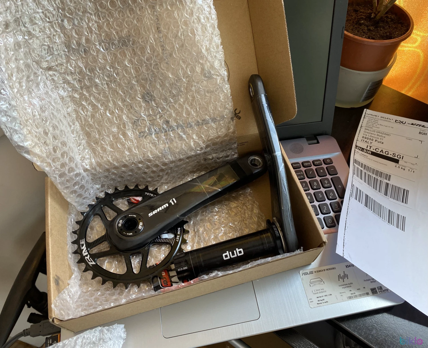 6. ZRace placa 34 Boost Sram 3-bolt