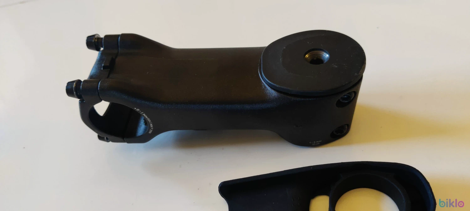 2. Pipa integrata CUBE 6° AGREE / CROSS RACE Neagra 100mm